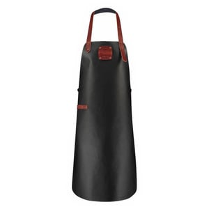 WITLOFT CLASSIC APRON BLK/COGNAC