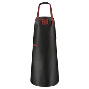 WITLOFT CLASSIC APRON XL PURE BLACK/COGNAC