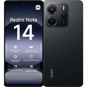 XIAOMI REDMI NOTE 14 4G 6/128GB MIDNIGHT BLACK