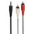 ACCSUP 3.5MM JACK/2RCA 5M BLACK