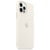 APPLE IPHONE 12/12 PRO SILICONE CASE WITH MAGSAFE WHITE