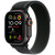 APPLE Watch Ultra 2 GPS + Cellular 49mm Botier en titane noir , Boucle Trail noir - M/L