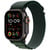 APPLE Watch Ultra 2 GPS + Cellular 49mm Botier en titane noir , Boucle Alpine vert fonc - Small