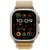 APPLE Watch Ultra 2 GPS + Cellular 49mm Botier en titane naturel , Boucle Alpine Sahara - Large