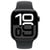 APPLE Watch Series 10 GPS + Cellular 42mm Botier en aluminium noir de jais , Bracelet Sport noir - M/L