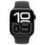 APPLE Watch Series 10 GPS + Cellular 42mm Botier en aluminium noir de jais , Bracelet Sport noir - S/M