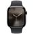 APPLE Watch Series 10 GPS + Cellular 42mm Botier en titane ardoise , Bracelet Sport noir - M/L