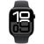 APPLE Watch Series 10 GPS 46mm Botier en aluminium noir de jais , Bracelet Sport noir - M/L