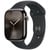 APPLE Watch Series 10 GPS + Cellular 46mm Botier en titane ardoise , Bracelet Sport noir - M/L