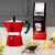 BIALETTI MOKA EXPRESS RED 6 CUPS