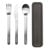 BRABANTIA MAKE & TAKE CUTLERY SET DARK GREY