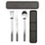 BRABANTIA MAKE & TAKE CUTLERY SET DARK GREY