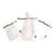 BRABANTIA  FILETS  LINGE EN 2 TAILLES - SET DE 3 - WHITE