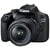 CANON EOS 2000D + 18-55 IS II  (lens gestabiliseerd) +75-300 III + BAG + SD 16GB