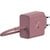 FRESH 'N REBEL BASE DUO - 10W WIRELESS CHARGING Pad + EU POWER ADAPTER 30W - DUSTY PINK