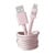 FRESH 'N REBEL USB - APPLE LIGHTNING CABLE 2M SMOKEY PINK