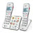 GEEMARC AD595 DUOSET BIG BUTTON DECT + 10 MEM PHOTO 