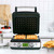 GREENPAN WAFFLE MAKER BLACK