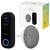 HOMBLI SMART DOORBELL 2 PACK BLACK (incl. Chime 2)