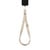 IDEAL OF SWEDEN WEBBING LANYARD BEIGE