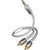 INAKUSTIK PREMIUM MP3 2X RCA AUDIO CABLE 1.5M