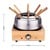 LITTLE BALANCE FONDUE WOOD & INOX 8P