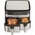 MOULINEX DUAL EASY FRY & GRILL 8.3L STAINLESS STEEL EZ905D20