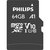 PHILIPS MICROSDXC 64GB UHS 1