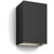 PHILIPS HUE ue White/Color Ambiance Resonate Wall Lantern Black 