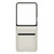 SAMSUNG FLAP ECO LEATHER CASE CREAM Z FLIP5 5G