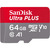 SANDISK MICROSDXC ULTRA+ 64GB V3