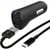 WEFIX CAR CHARGER 2 USB + USB-C CABLE