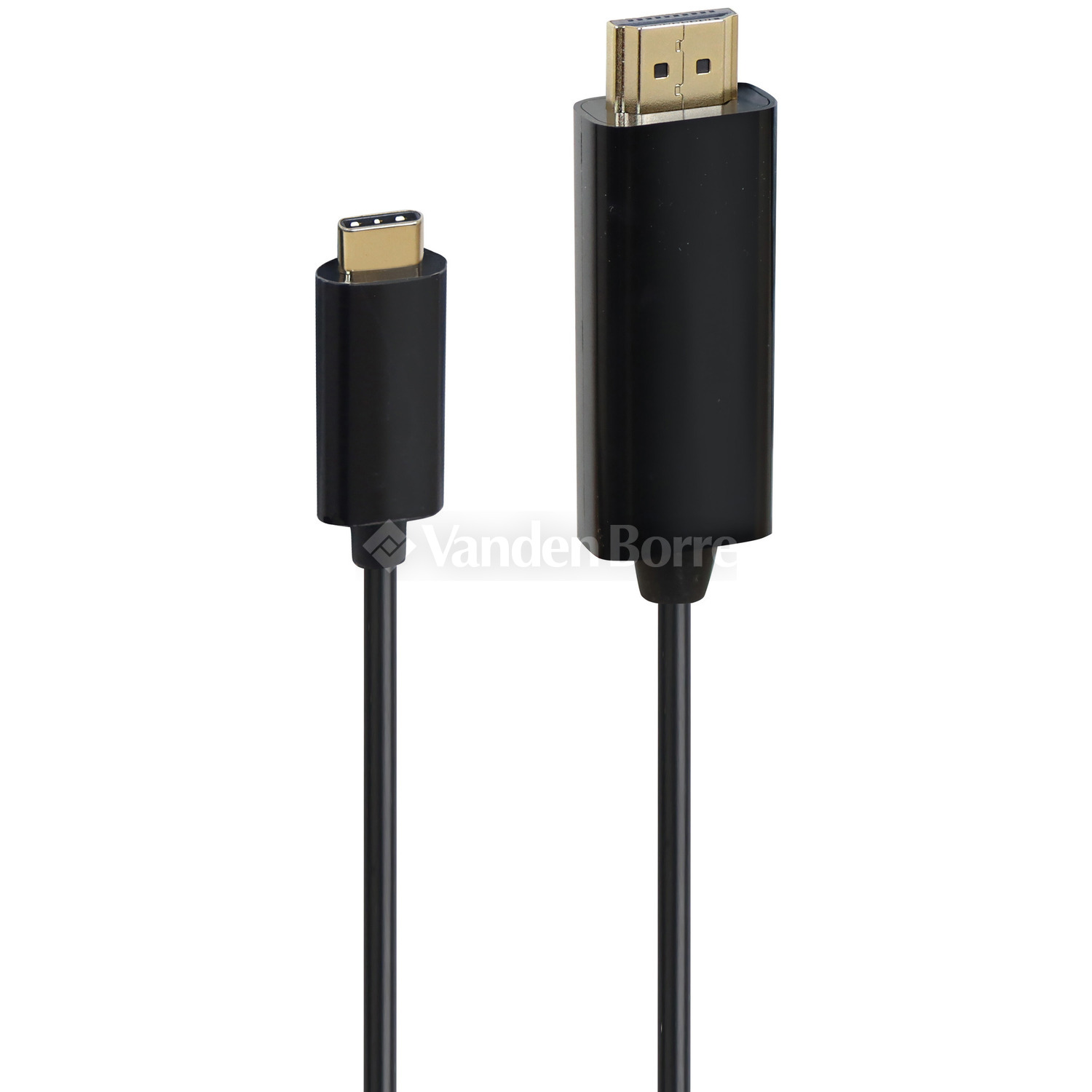Adaptateur USB-C Vers HDMI 4K - Sortie Vidéo Ultra Nette Pour PC Portable - Alliage Aluminium/ABS - 3