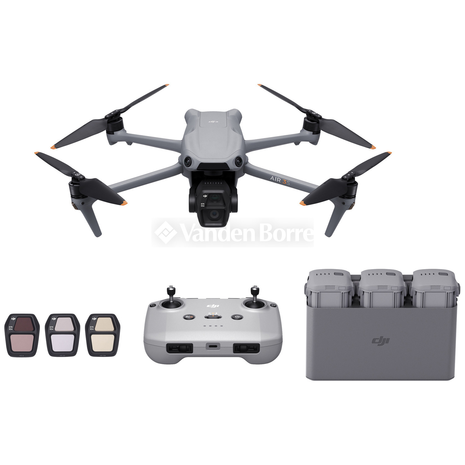 DJI AIR 3S FLY MORE COMBO DJI RC N3 DRONE Vanden Borre
