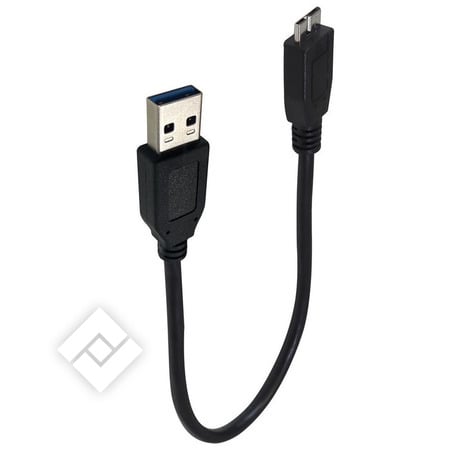 ACCSUP CABLE USB/MICRO B 20CM