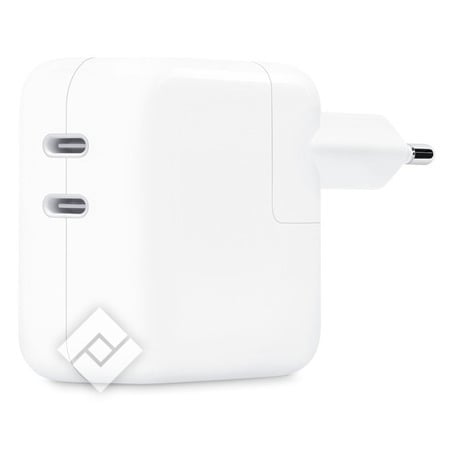 APPLE DUAL USB-C 35W POWER ADAP