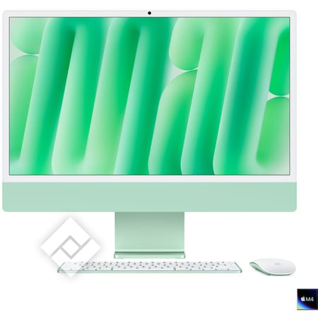 APPLE iMac 24 (2024) M4 10-core GPU 512Go Vert