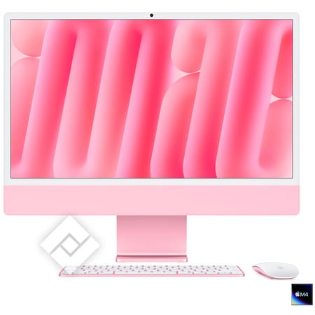 APPLE iMac 24 (2024) M4 10-core GPU 512Go Pink