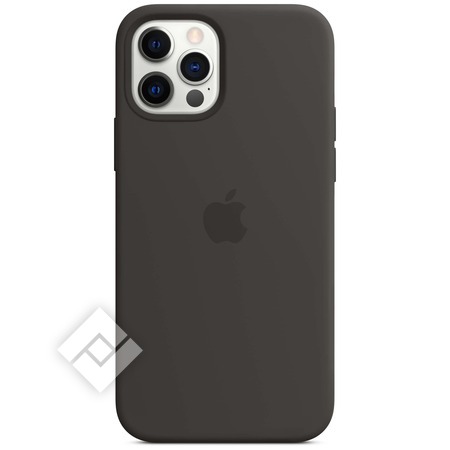 APPLE IPHONE 12/12 PRO SILICONE CASE WITH MAGSAFE BLACK