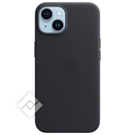 APPLE IPH14 LEATHER BLACK