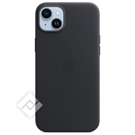 APPLE IPH14PLUS LEATHER BLACK