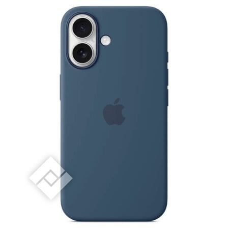 APPLE IPHONE16 SILICONE CASE WITH MAGSAFE - DENIM