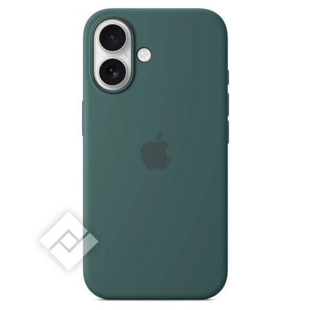 APPLE IPHONE16 SILICONE CASE WITH MAGSAFE - LAKE GREEN