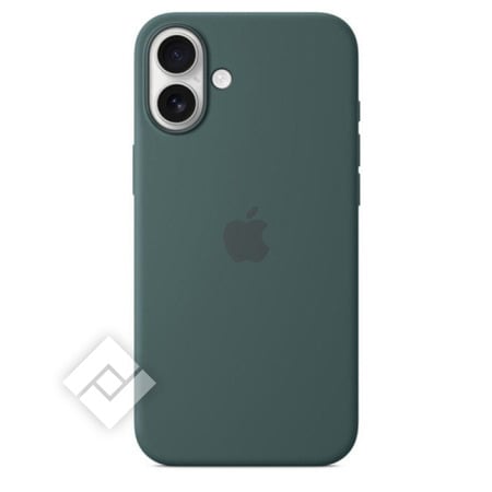 APPLE IPHONE 16 PLUS SILICONE CASE WITH MAGSAFE - LAKE GREEN