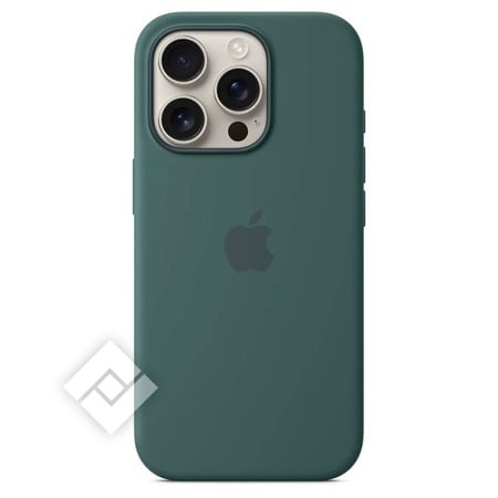 APPLE IPHONE16 PRO SILICONE CASE WITH MAGSAFE - LAKE GREEN