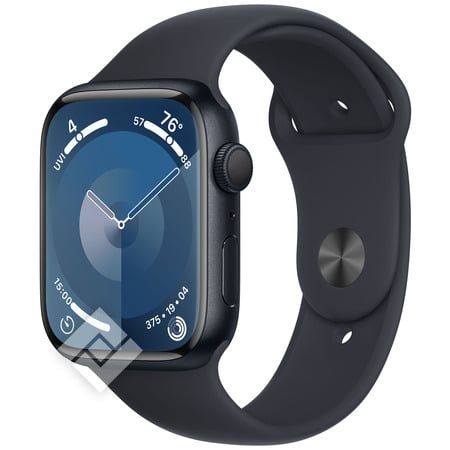 APPLE  Watch Series 9 GPS 45mm Midnight Aluminium Case with Midnight Sport Band - M/L