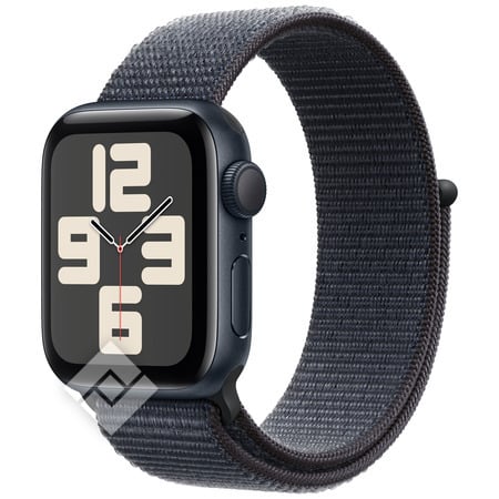 APPLE Watch SE GPS 40mm Botier en aluminium minuit , Boucle Sport encre