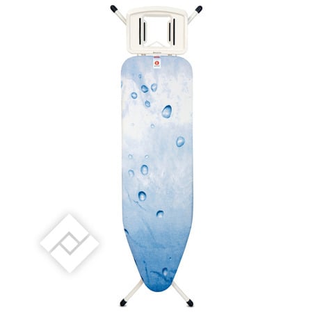 BRABANTIA B MET STRIJKIJZERHOUDER - 124 X 38 CM - ICE WATER