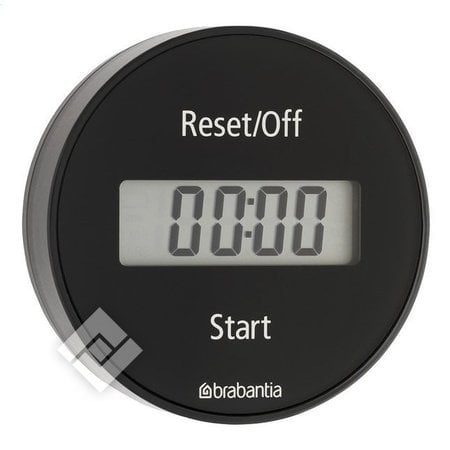 BRABANTIA MAGNETIC TIMER DARK GREY