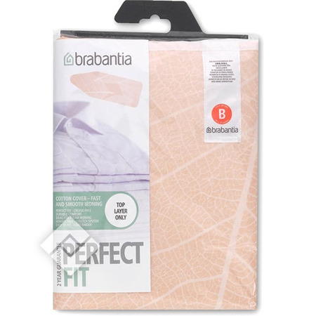 BRABANTIA HOUSSE PLANCHE REPASSER B-124x38CM-COUCHE SUPERIEURE-NEUTRAL